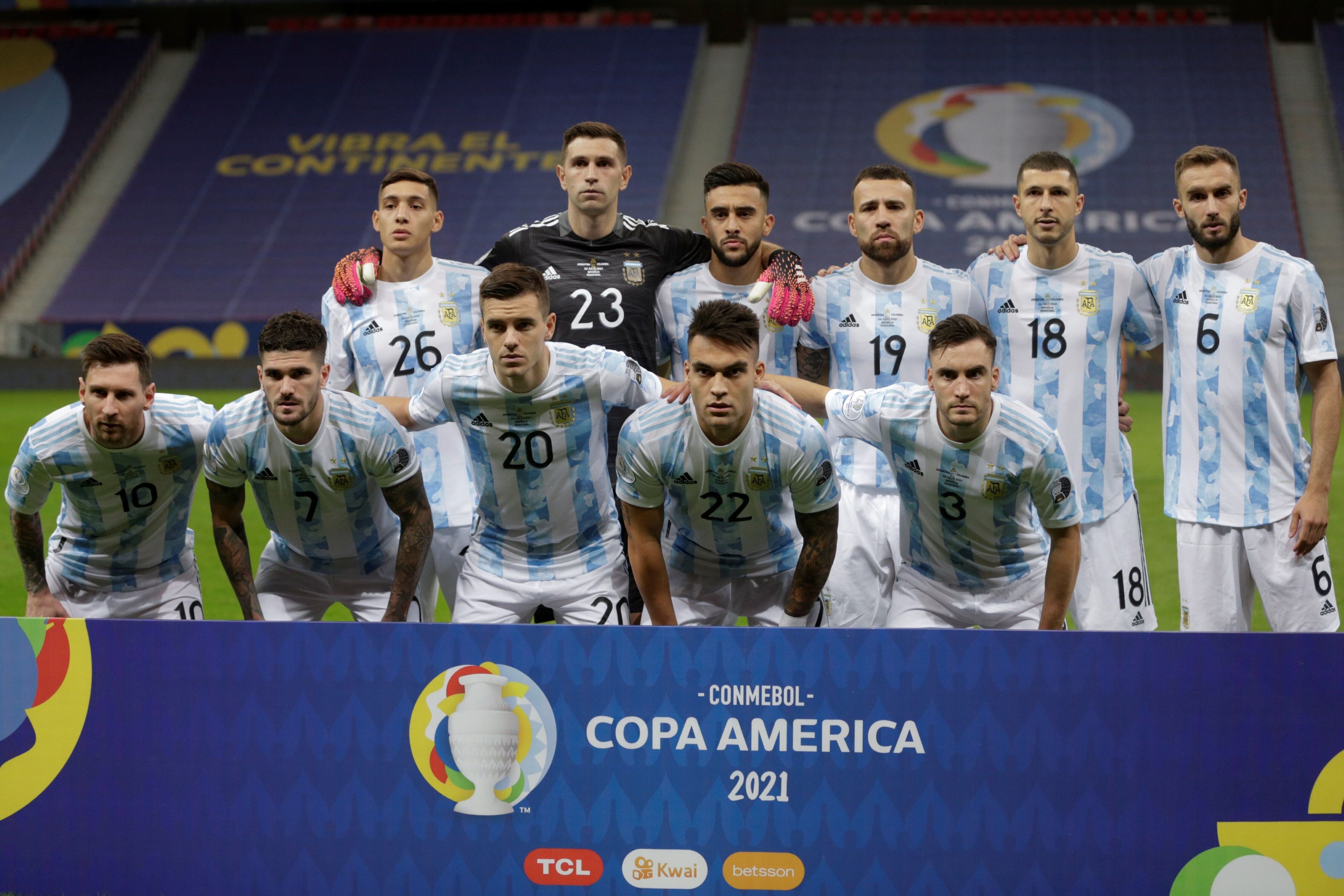 La Selección Argentina podría repetir el equipo que eliminó a Colombia ante Brasil.