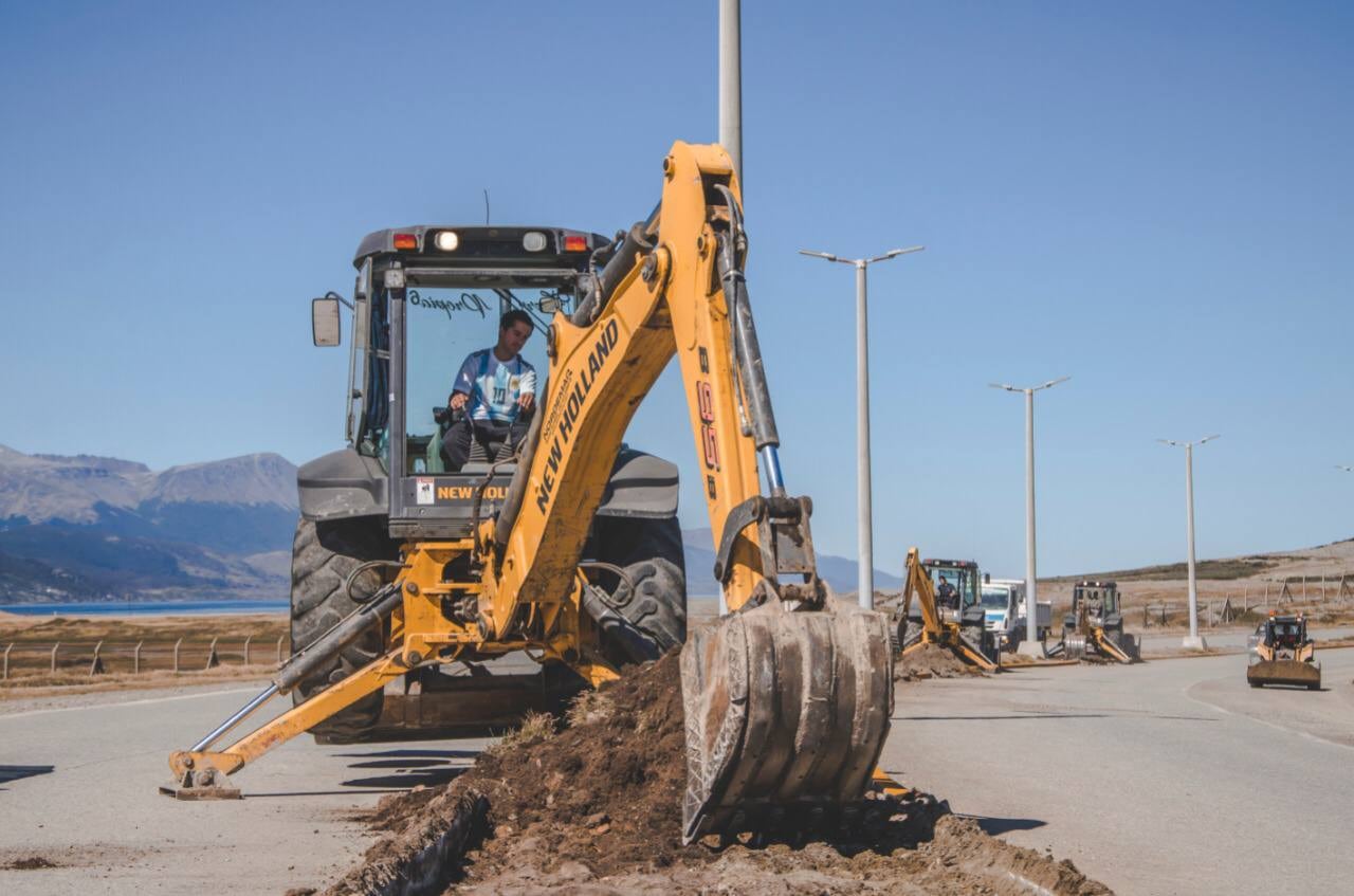 Comenzaron diversas obras de mejora en la ciudad.