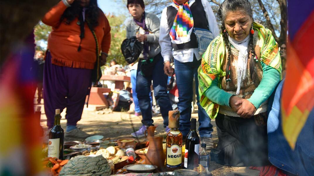 Las celebraciones rescatan rituales ancestrales. 