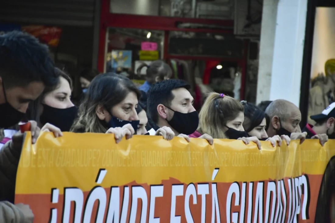 Marcha por Guadalupe Lucero