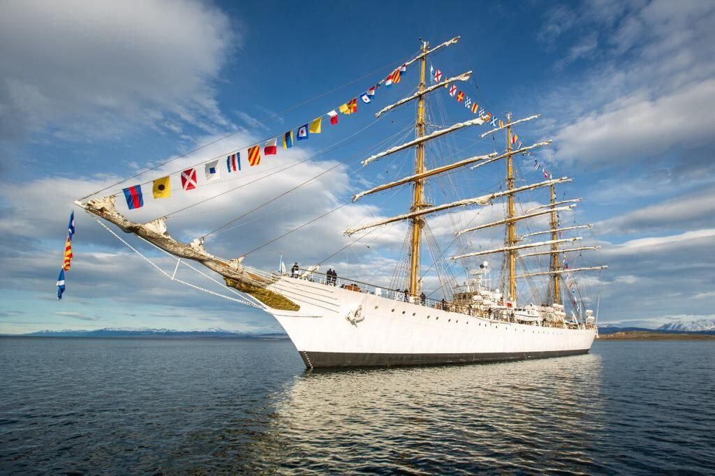 Fragata Libertad en Ushuaia