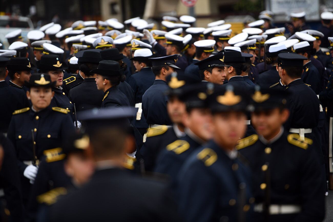 Desfile por los 450 años de la ciudad de Córdoba. (Pedro Castillo / La Voz)
