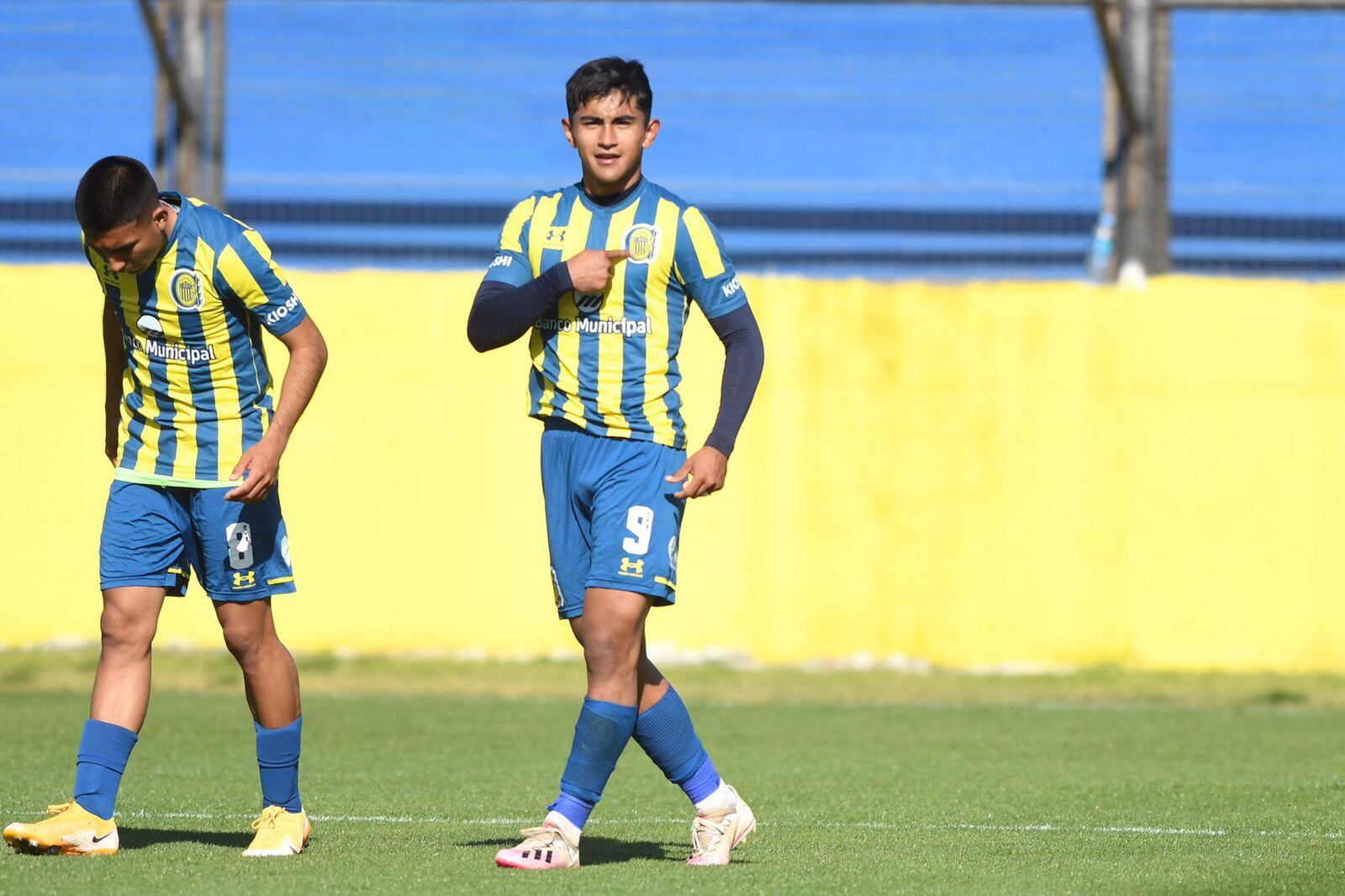 Franco Frías es el goleador de la Reserva de Rosario Central con 11 tantos. (@RosarioCentral)