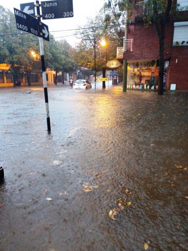 Inundaciones en Venado Tuerto. (Venado 24)