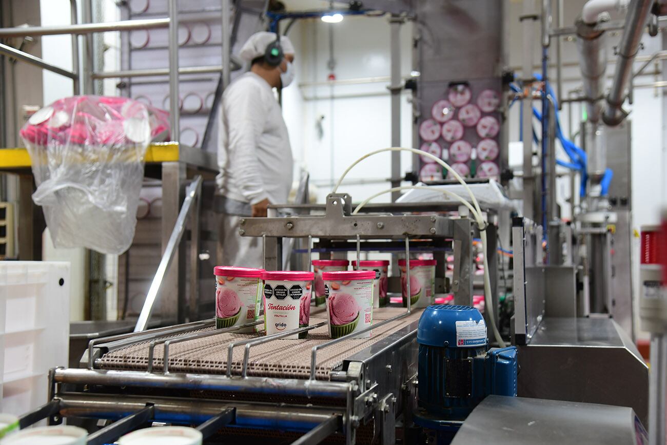 El sabor de helado de Grido más consumido en Argentina es el de frutilla. 