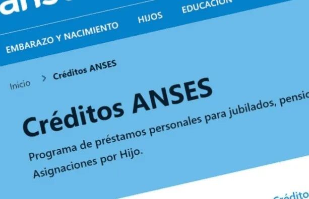 El Gobierno decidió suspender la entrega de créditos de la Anses a jubilados y trabajadores.