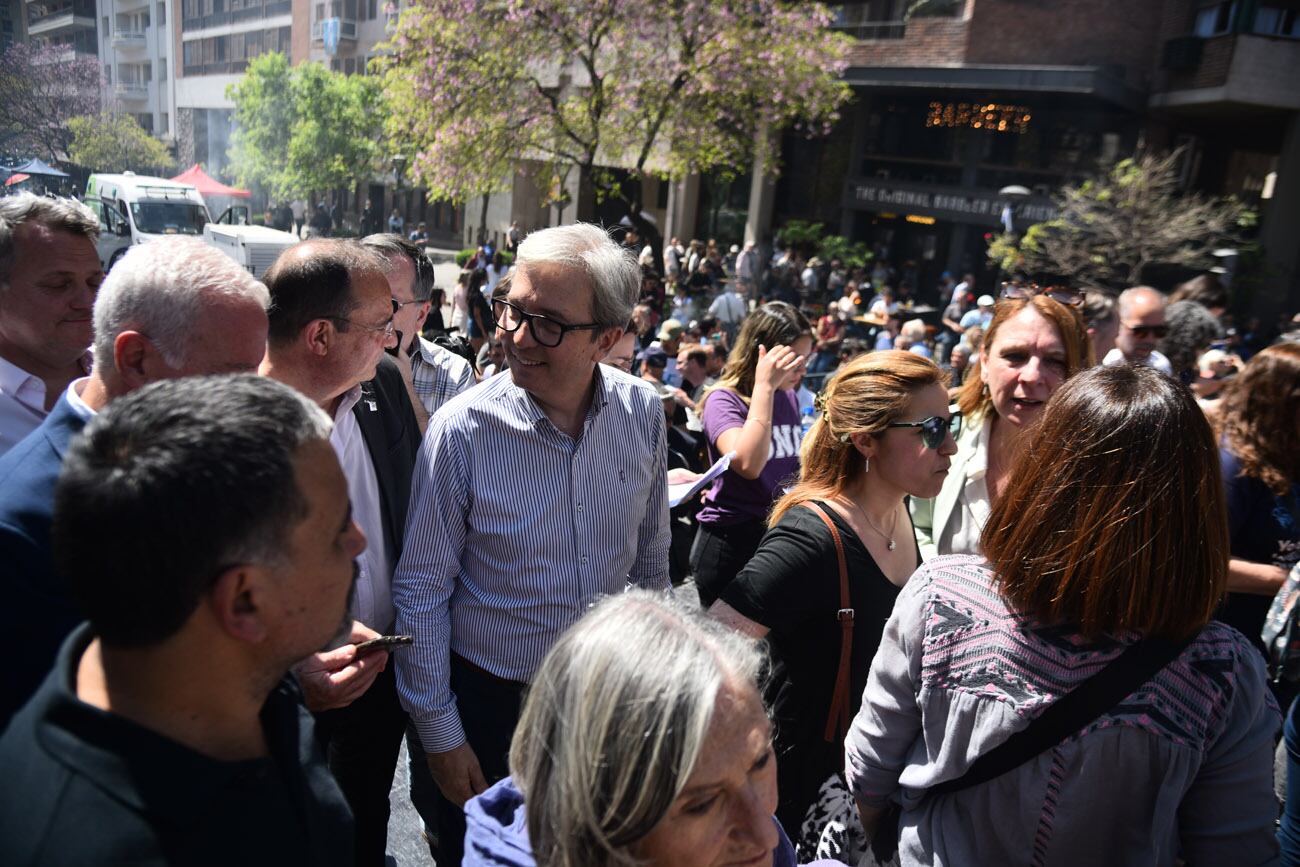 Estudiantes, docentes y egresados se movilizan contra el veto a la Ley de Financiamiento Universitario.  (Pedro Castillo / La Voz)