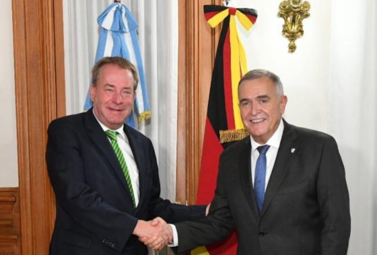 Tucumán y Alemania fortalecen lazos: Jaldo recibe al embajador Dieter Lamié