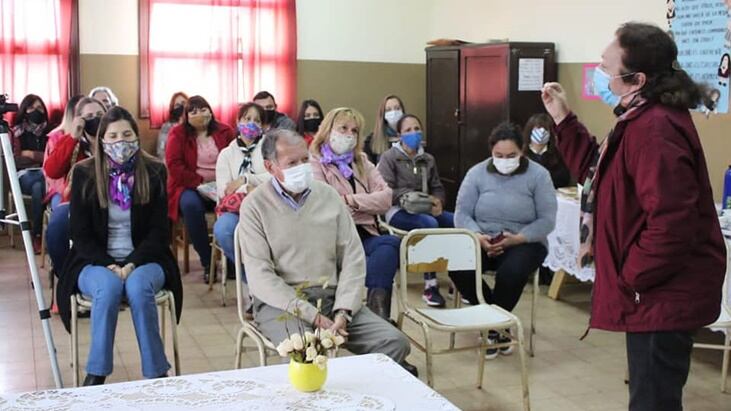 Un taller de sensibilización respecto de las adicciones se llevó adelante en Bonpland.