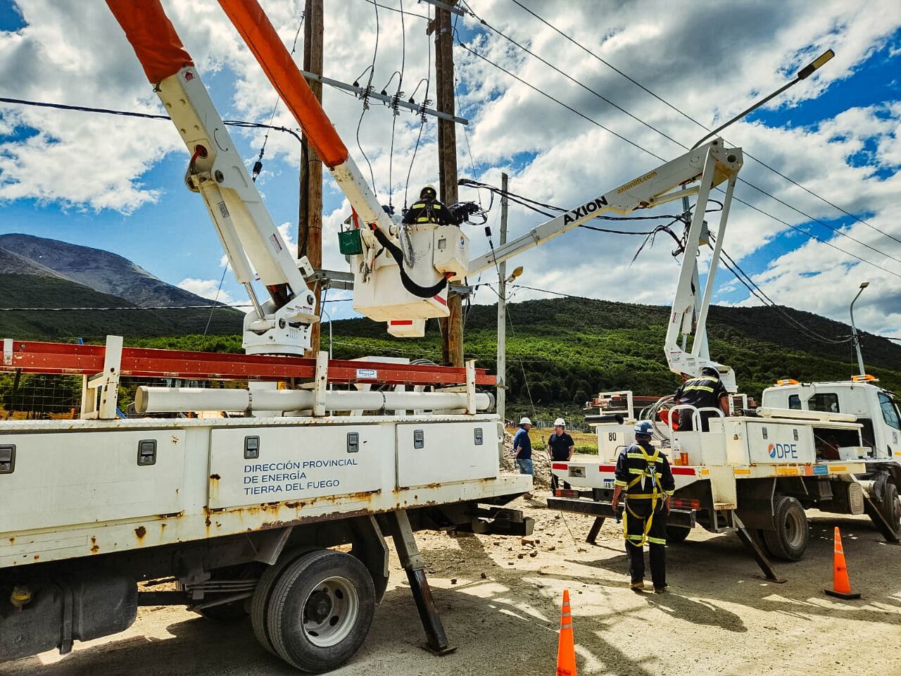 Finalizaron las obras para conectar el servicio a 600 terrenos de la urbanización San Martín