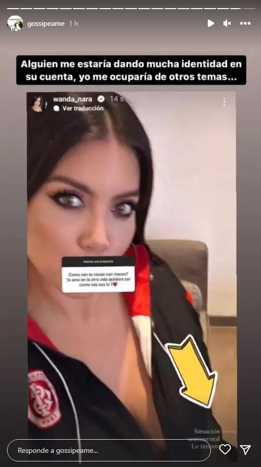 Wanda Nara compartió en Instagram un intrigante mensaje sobre su relación con Icardi que no tardo en borrar