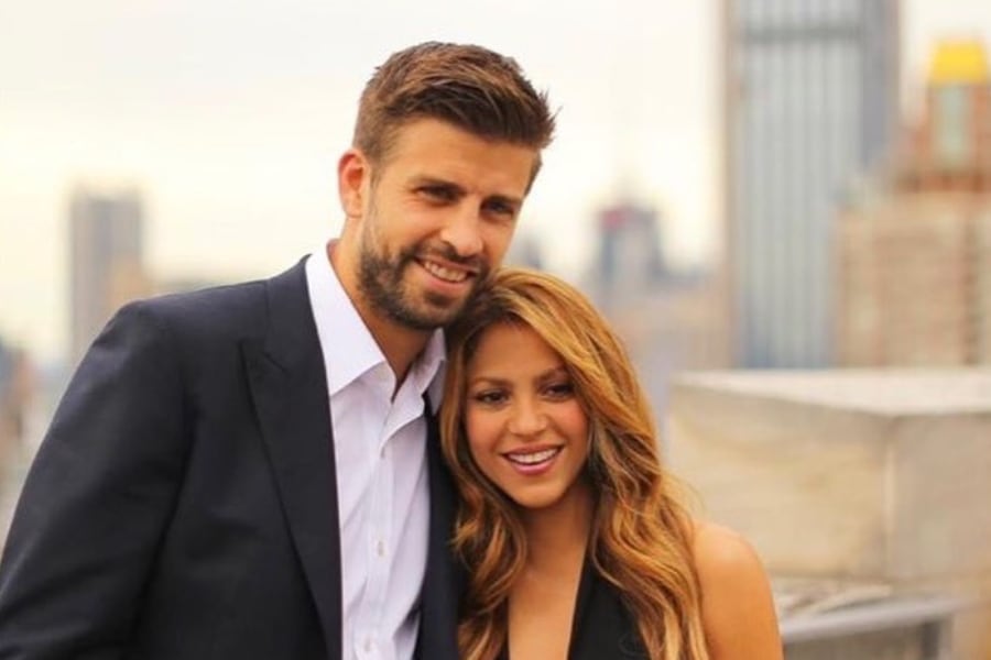 Shakira y Piqué so padres de Mlán y Sasha.