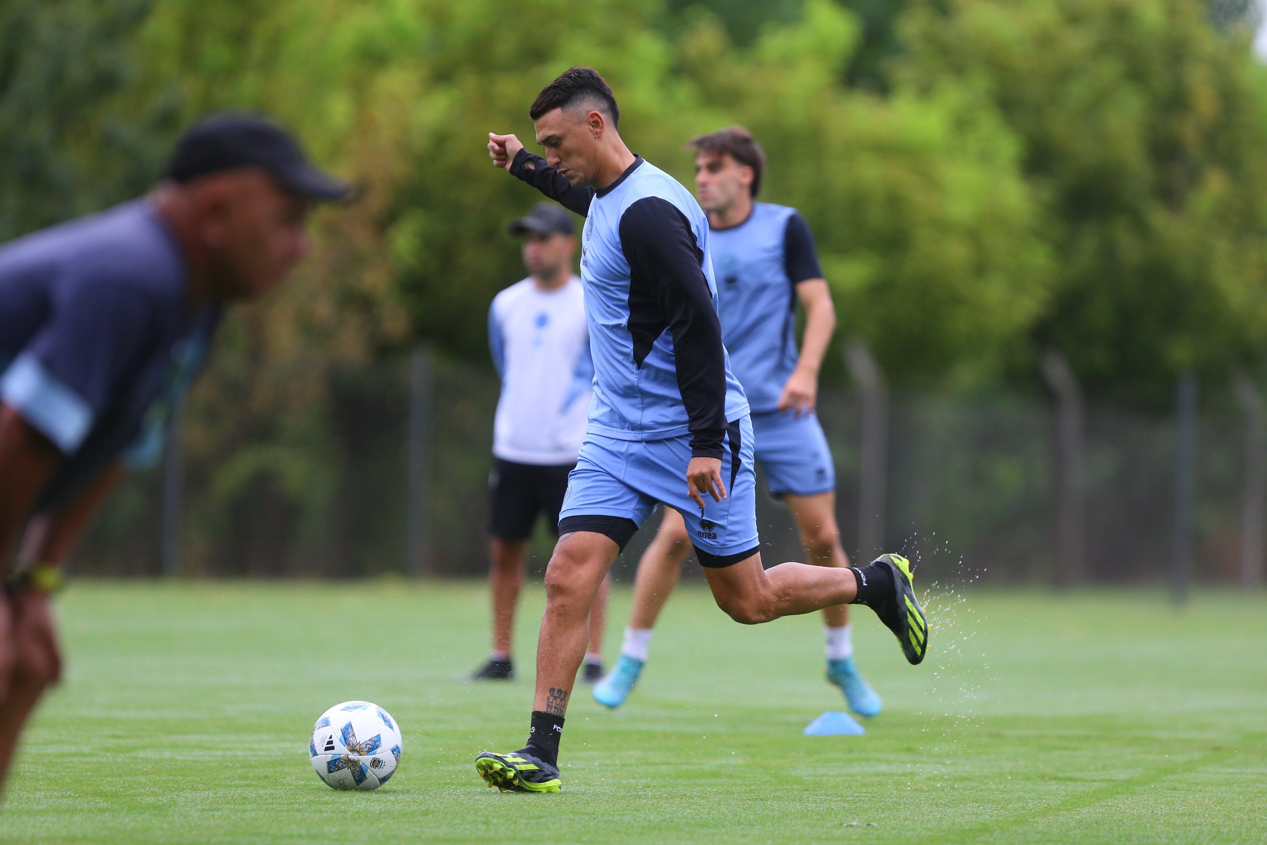 Matías Suárez estará en un partido oficial del Pirata tras cinco años (Prensa Belgrano)