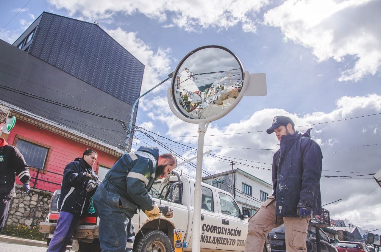 Se colocaron por seguridad vial.