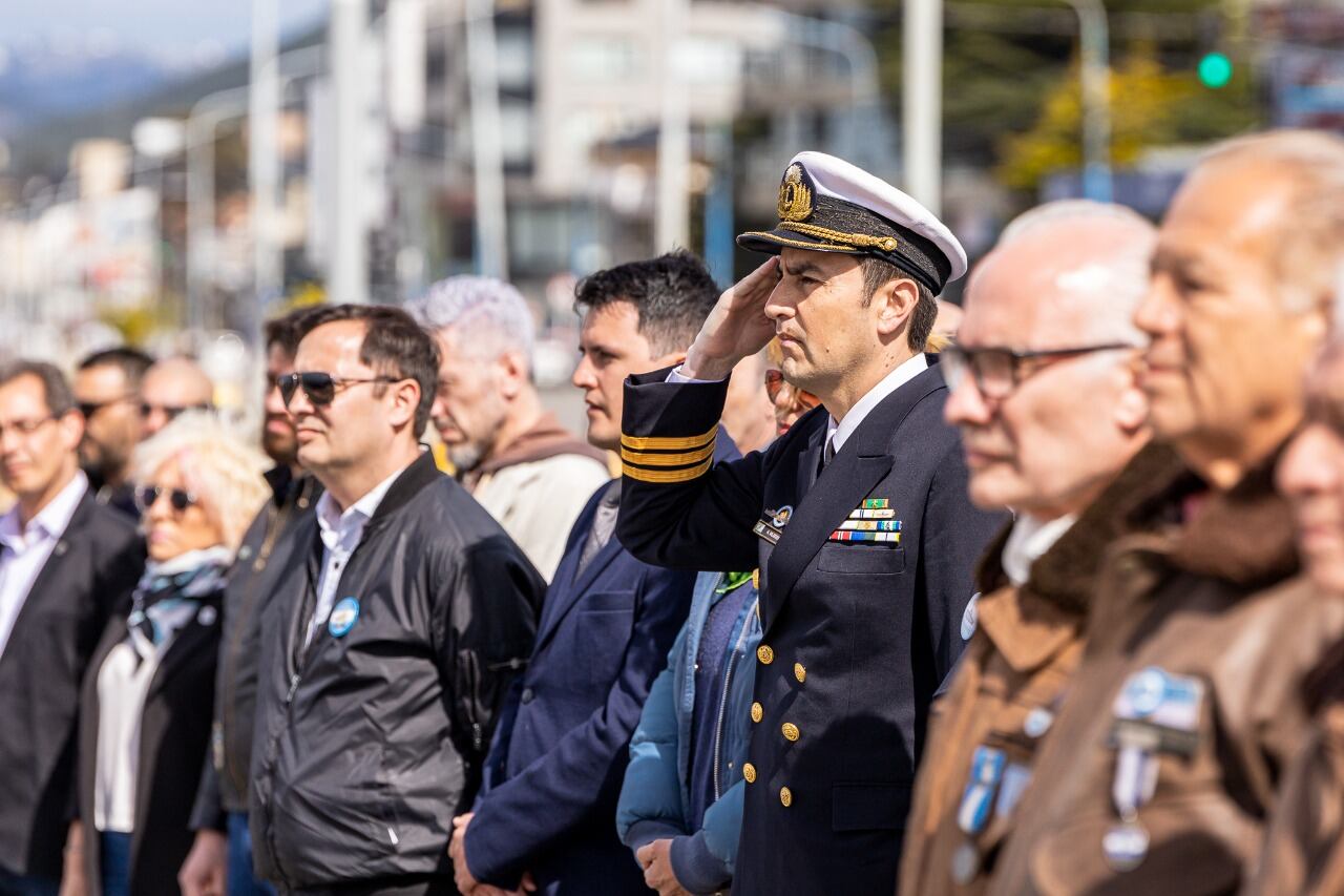 Tierra del Fuego recordó y homenajeó a los 44 tripulantes del ARA San Juan