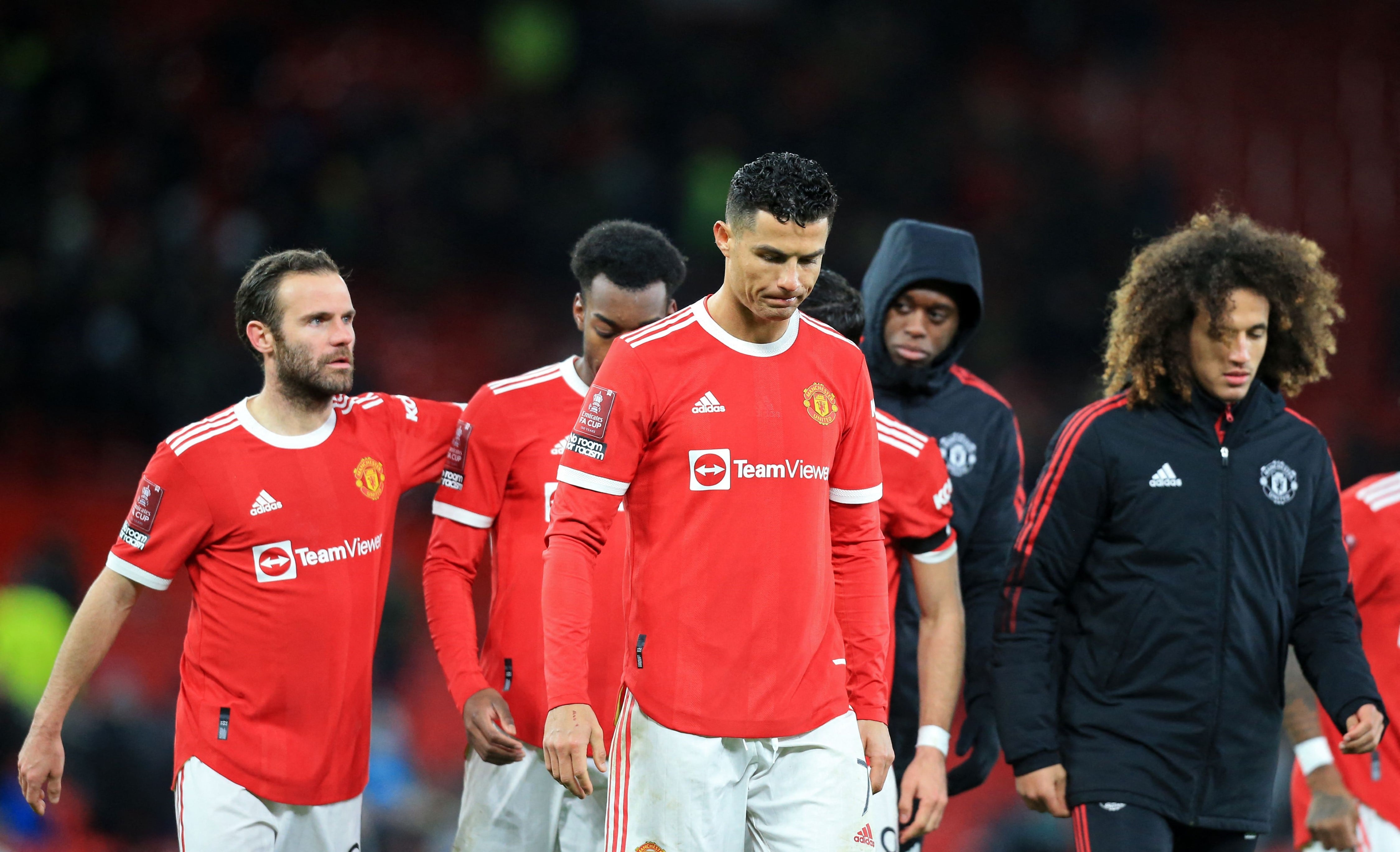 Cristiano Ronaldo y el flojo presente del United.