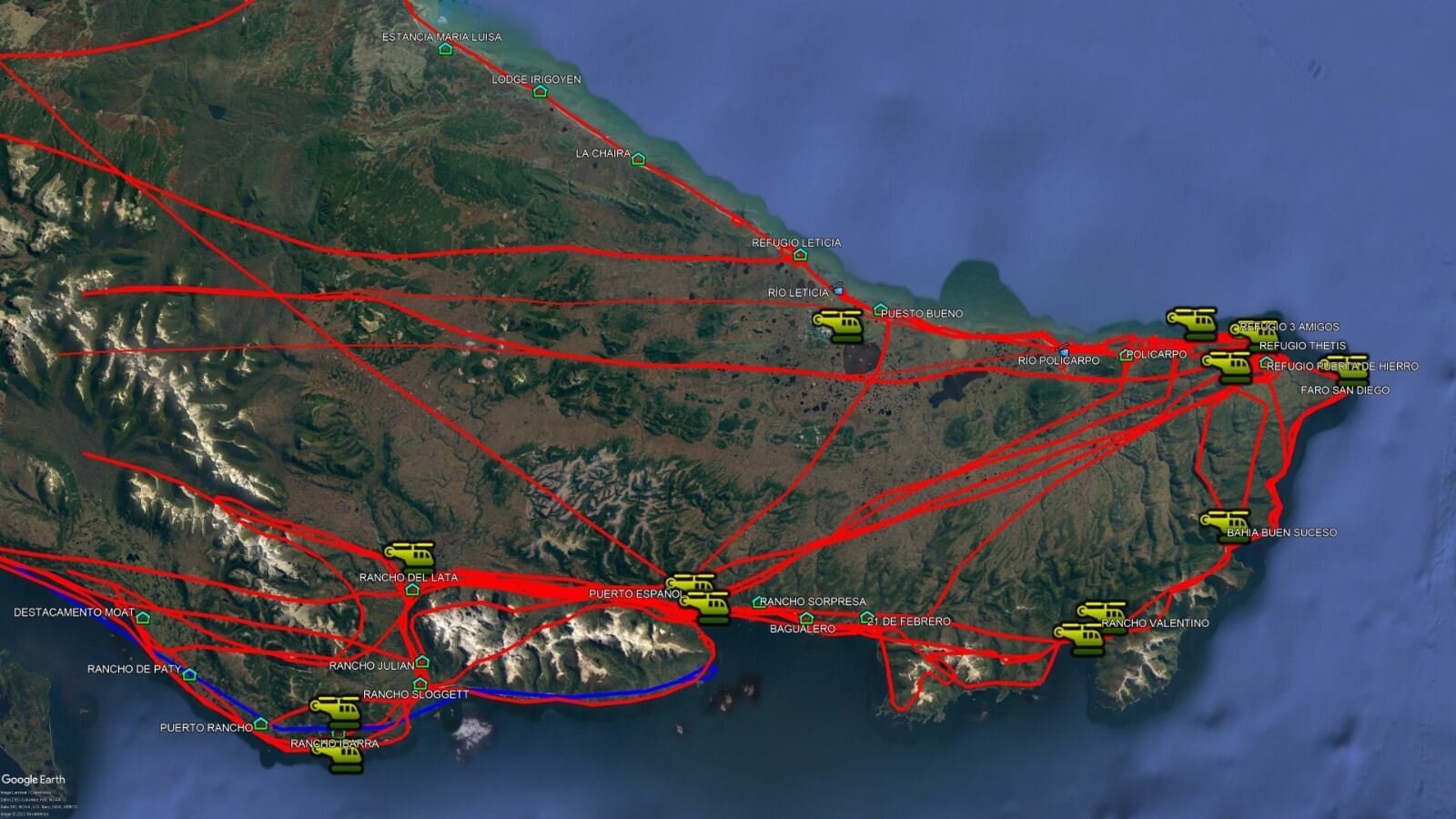 Búsqueda de Elio Torres: más de 2000 kilómetros cubiertos por helicópteros