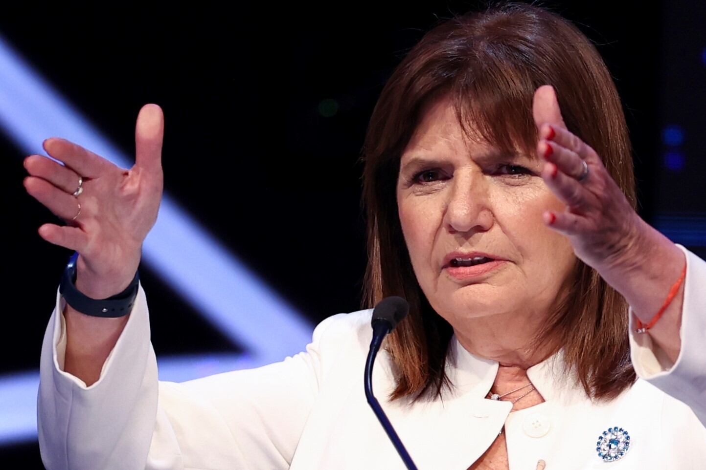 Patricia Bullrich, ministra de Seguridad. Foto: AP