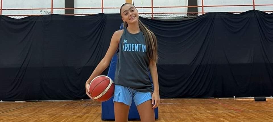 Con Juana Montivero integró la Selección Argentina  U 15 en el Sudamericano de Básquet disputado en Venezuela. 