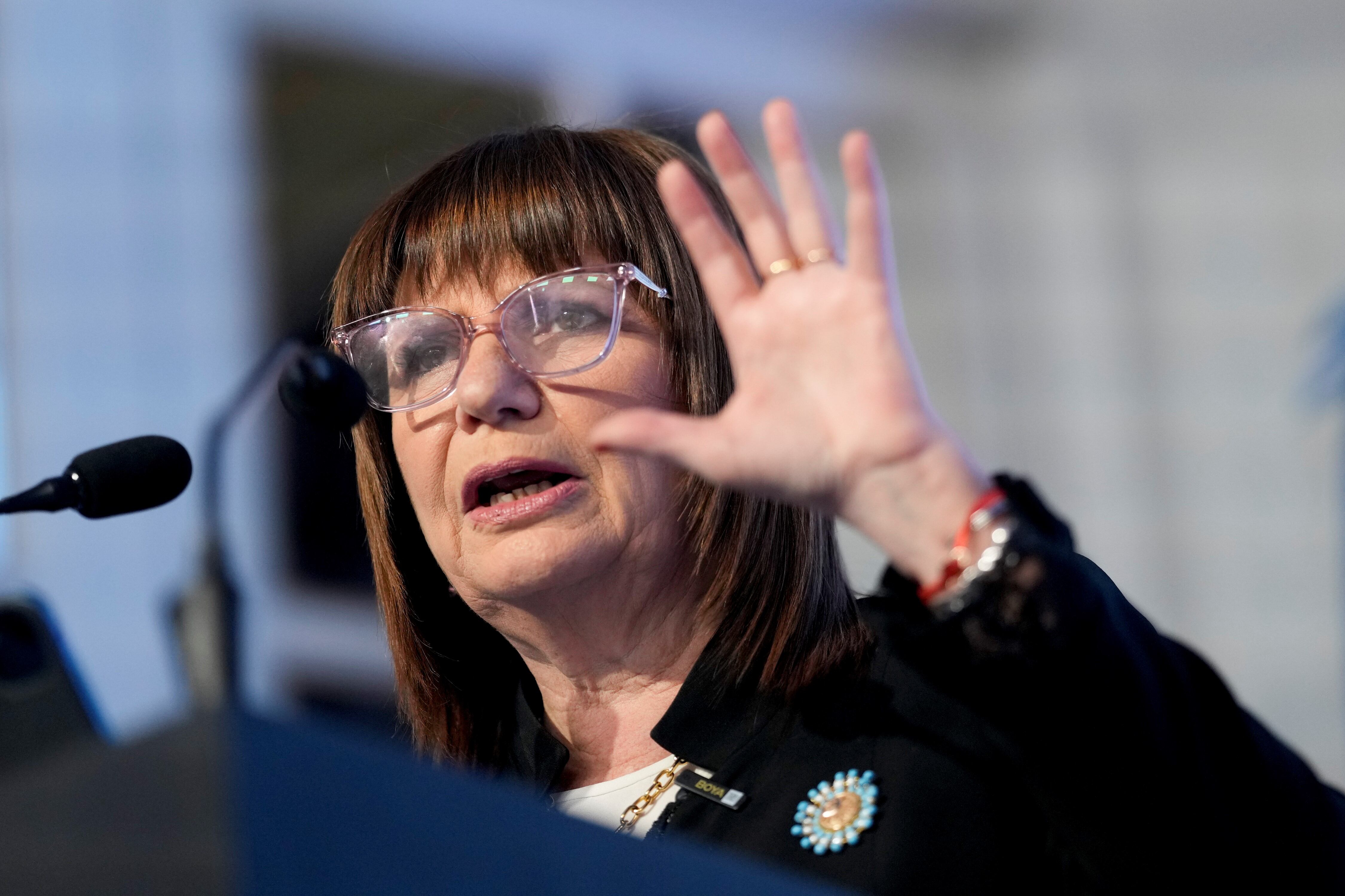 Patricia Bullrich desafía a Mauricio Macri y recalienta la interna del partido: “Yo represento a la parte mayoritaria del PRO”. Foto: AP