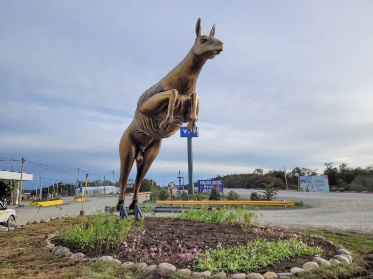 Nueva figura de Tolhuin llamada "El Centinela de Nuestra Ciudad"