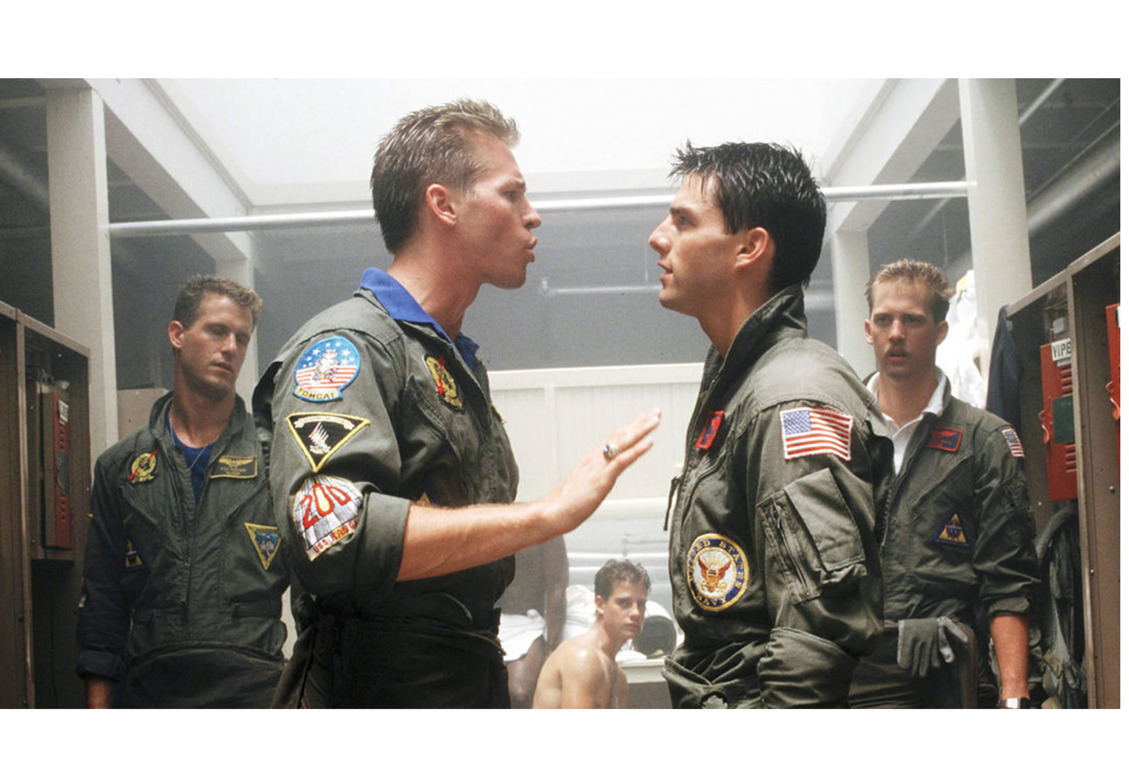 El actor deslumbró en Top Gun.