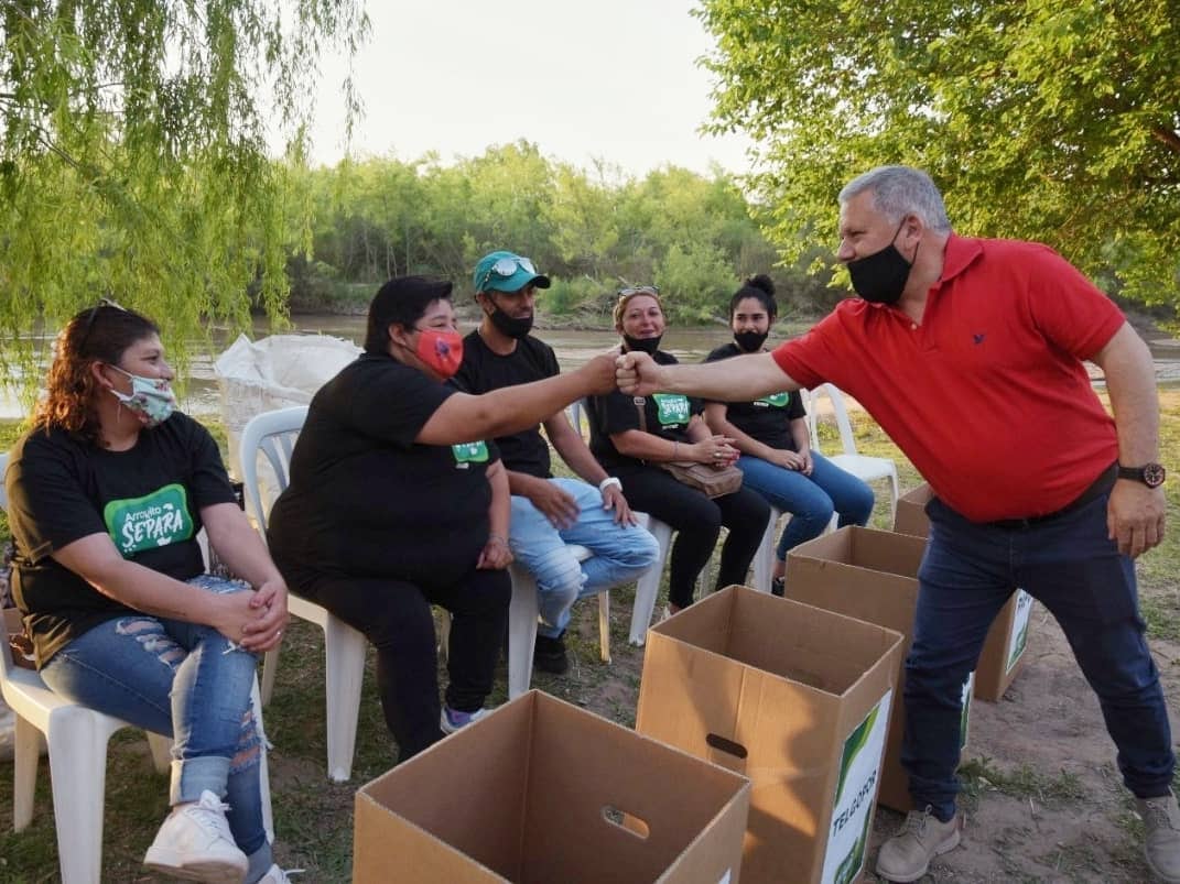 Arroyito Separa la campaña de recolección de residuos secos