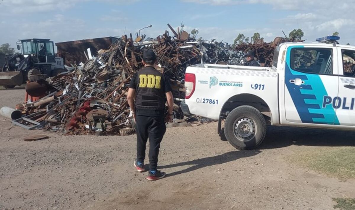 Tres Arroyos: clausuran una chatarrería por falta de documentación