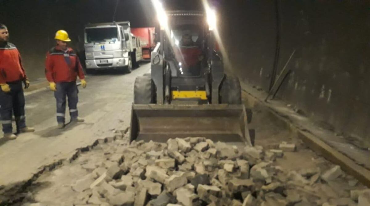 Suspenden el tránsito en Uspallata por refacciones en túneles de Alta Montaña: qué días y en qué horarios serán