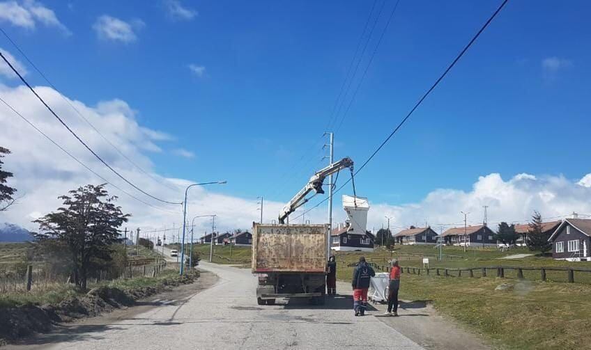 Gran operativo de limpieza en Ushuaia por el recital de La Renga