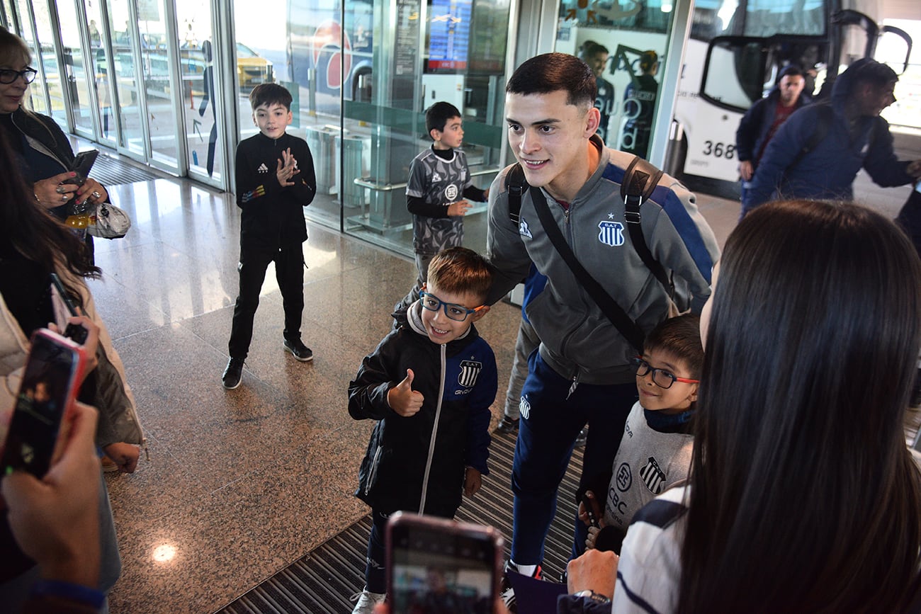 Talleres rumbo a Brasil para visitar a São Paulo, en el estadio Morumbí por Copa Libertadores. (Pedro Castillo / La Voz)