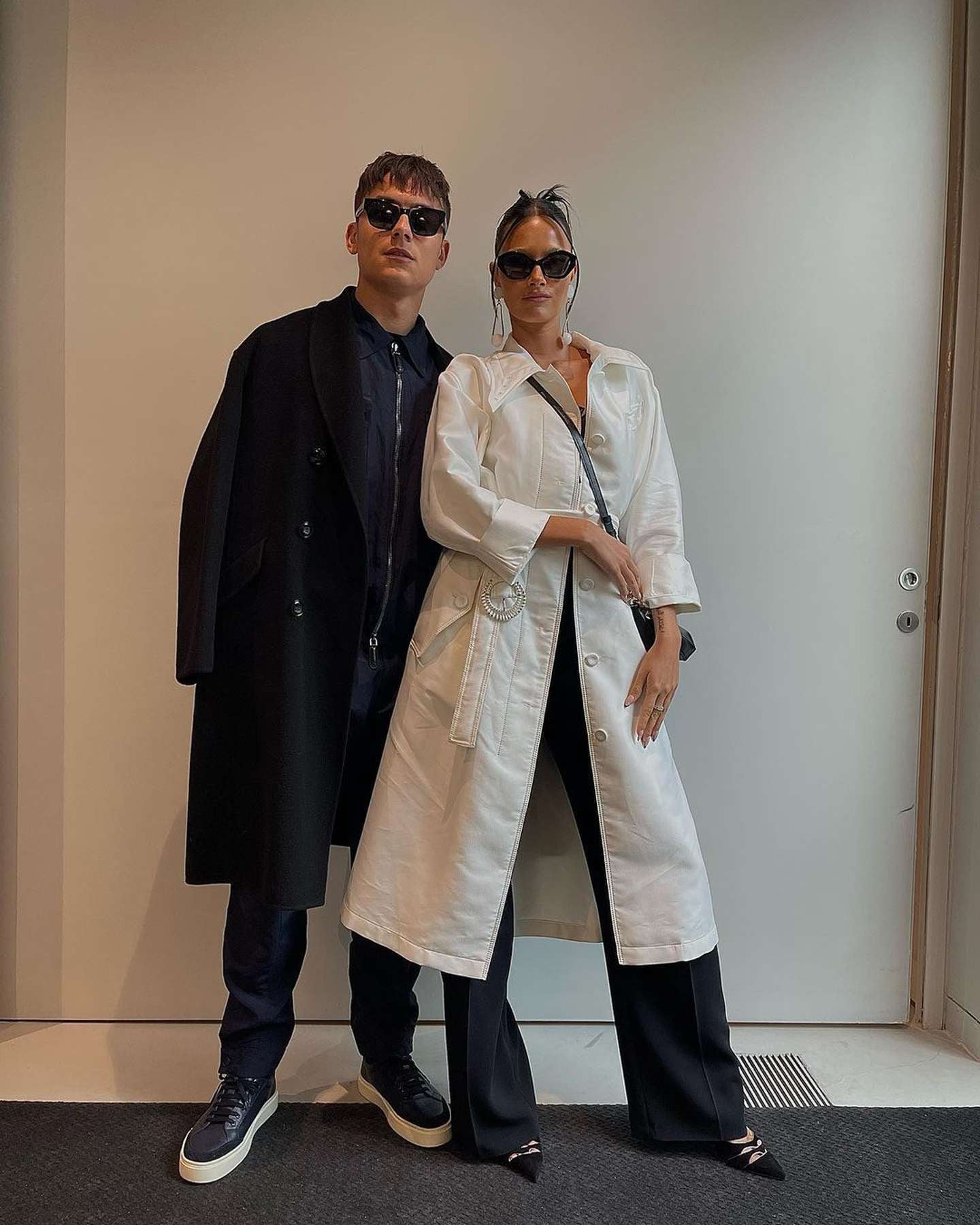 Dybala y Sabatini la rompieron con su vestimenta en el desfile de Armani