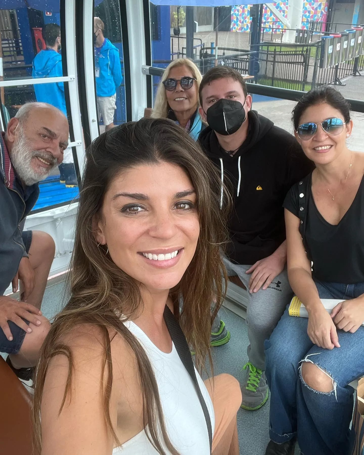 Ornella Ferrara y su viaje soñado a las Cataratas del Iguazú junto a sus padres y hermanos.