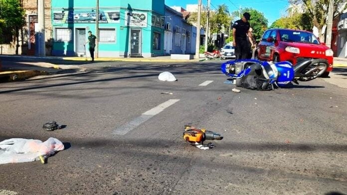 Accidente de tránsito dejó un herido de consideración en Posadas,