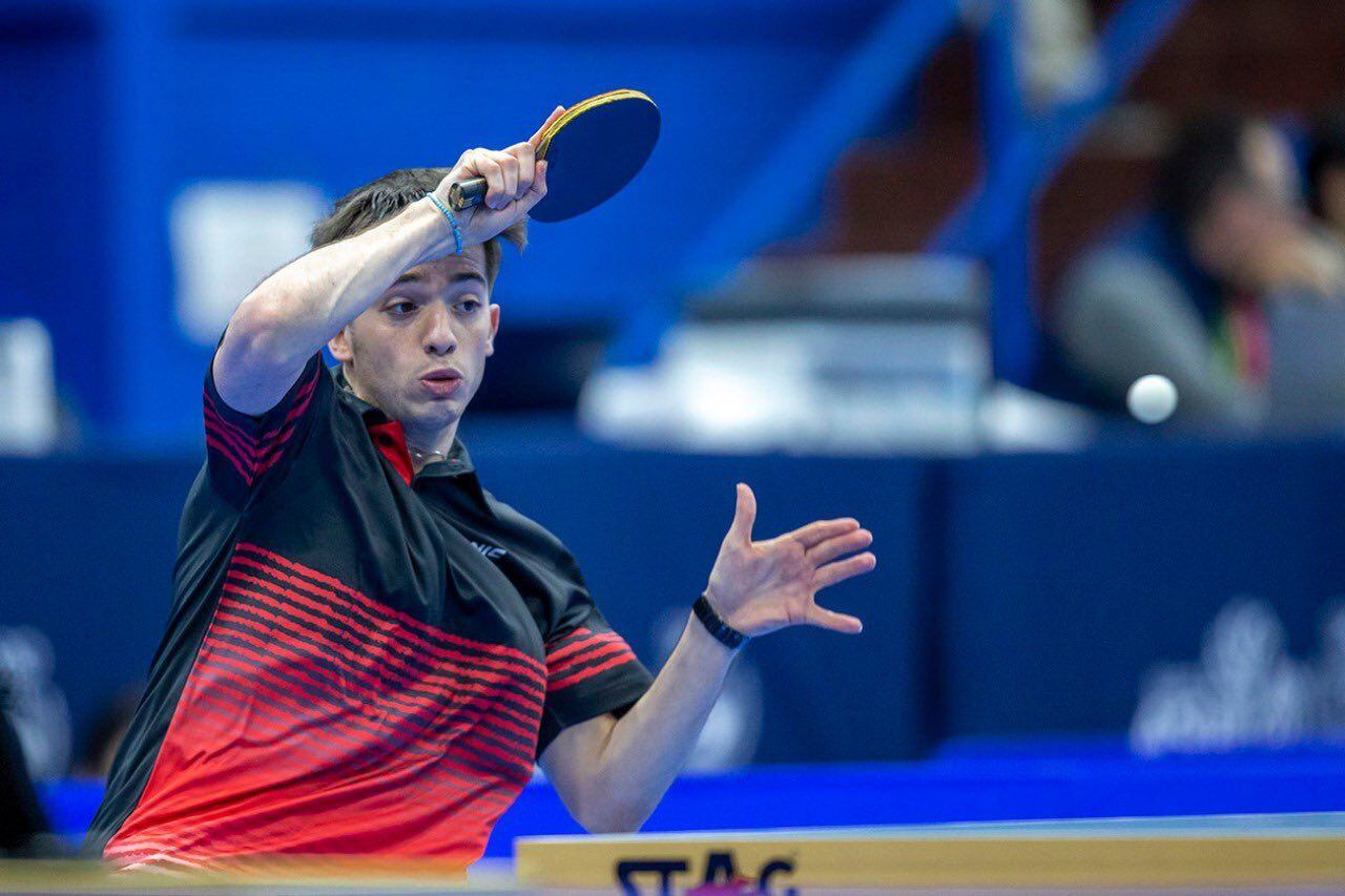 Santiago Lorenzo campeón suramericano, en tenis de mesa