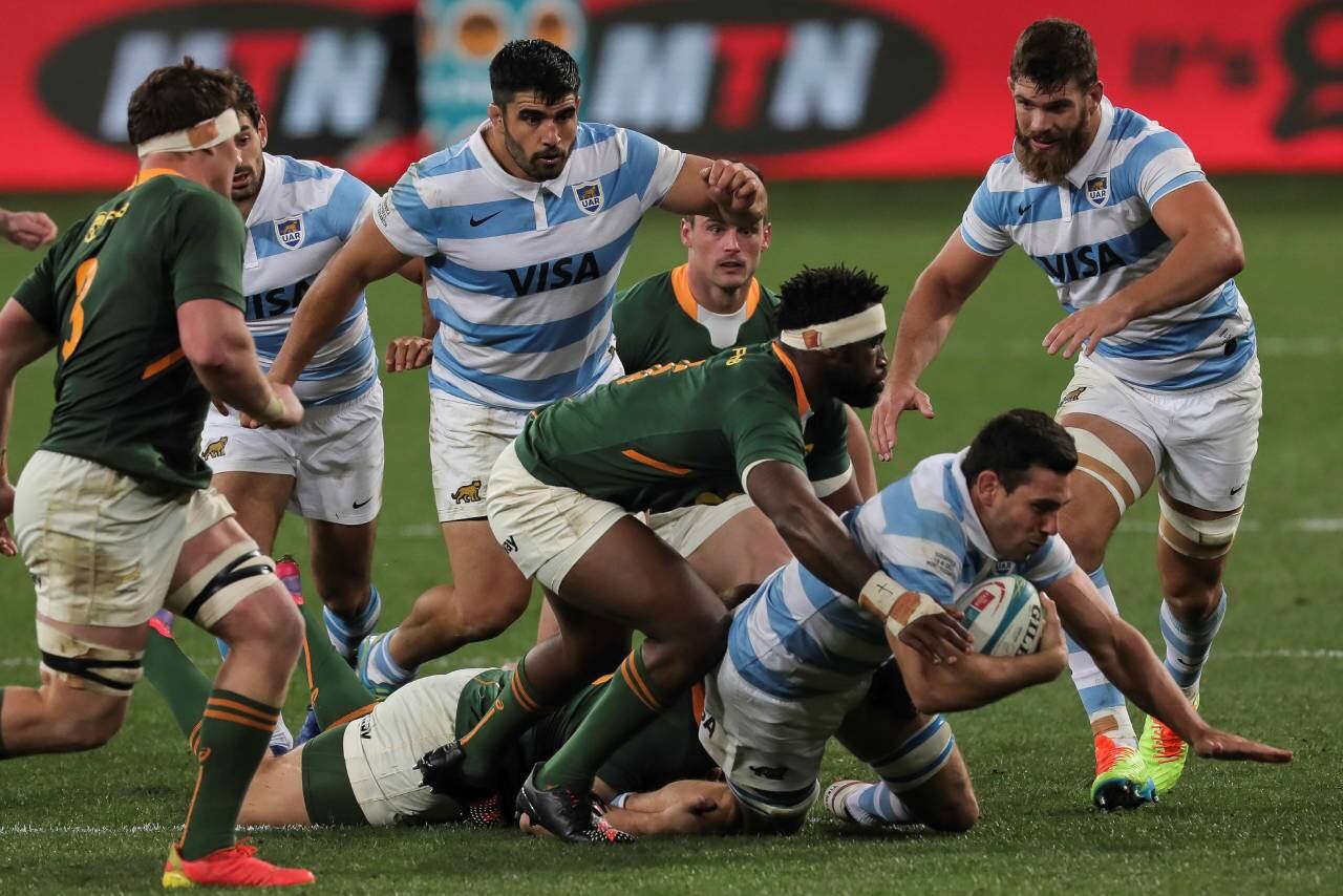 Los Pumas cayeron en el debut frente a Sudáfrica.