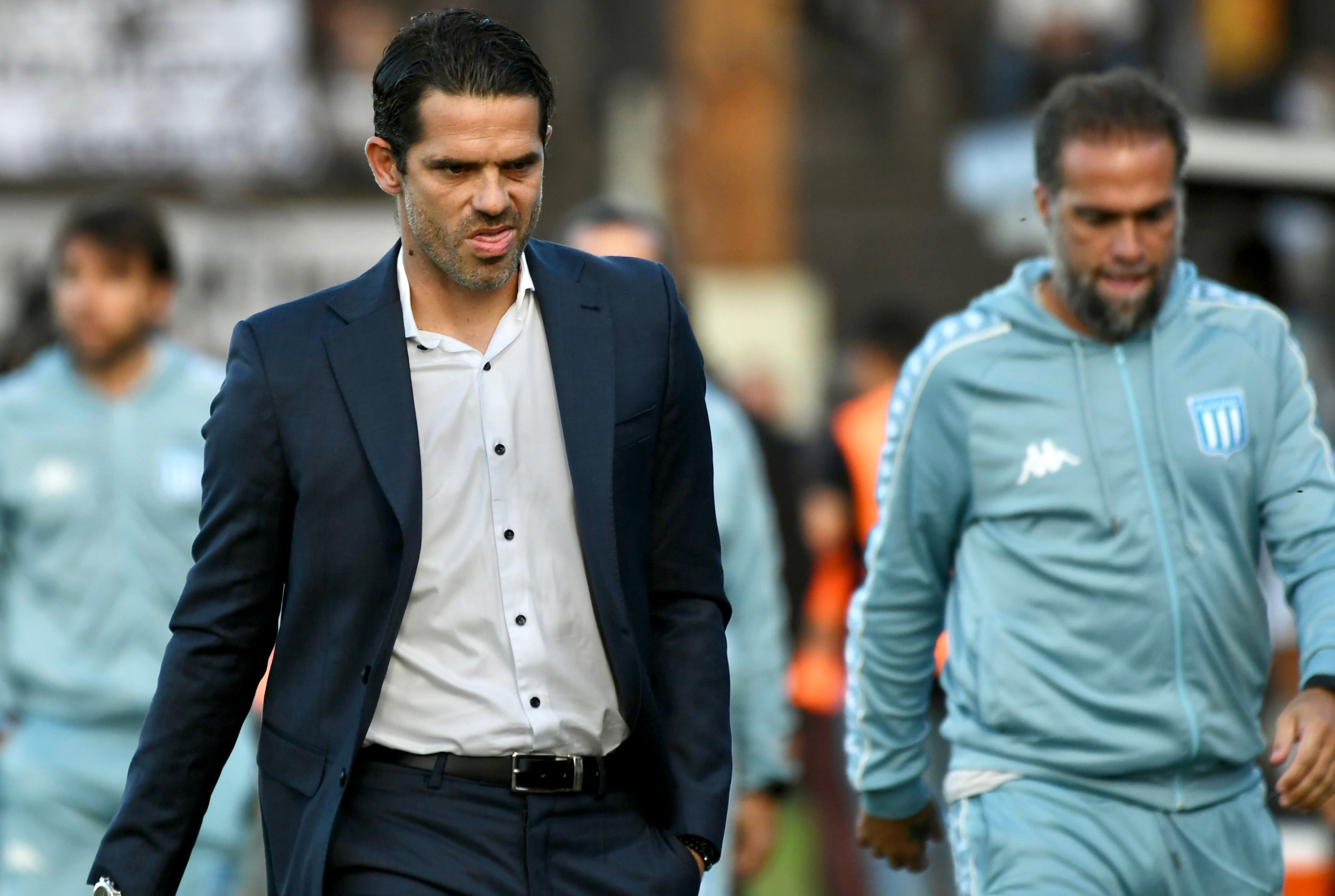 Fernando Gago, el entrenador de Racing. (Fotobaires)