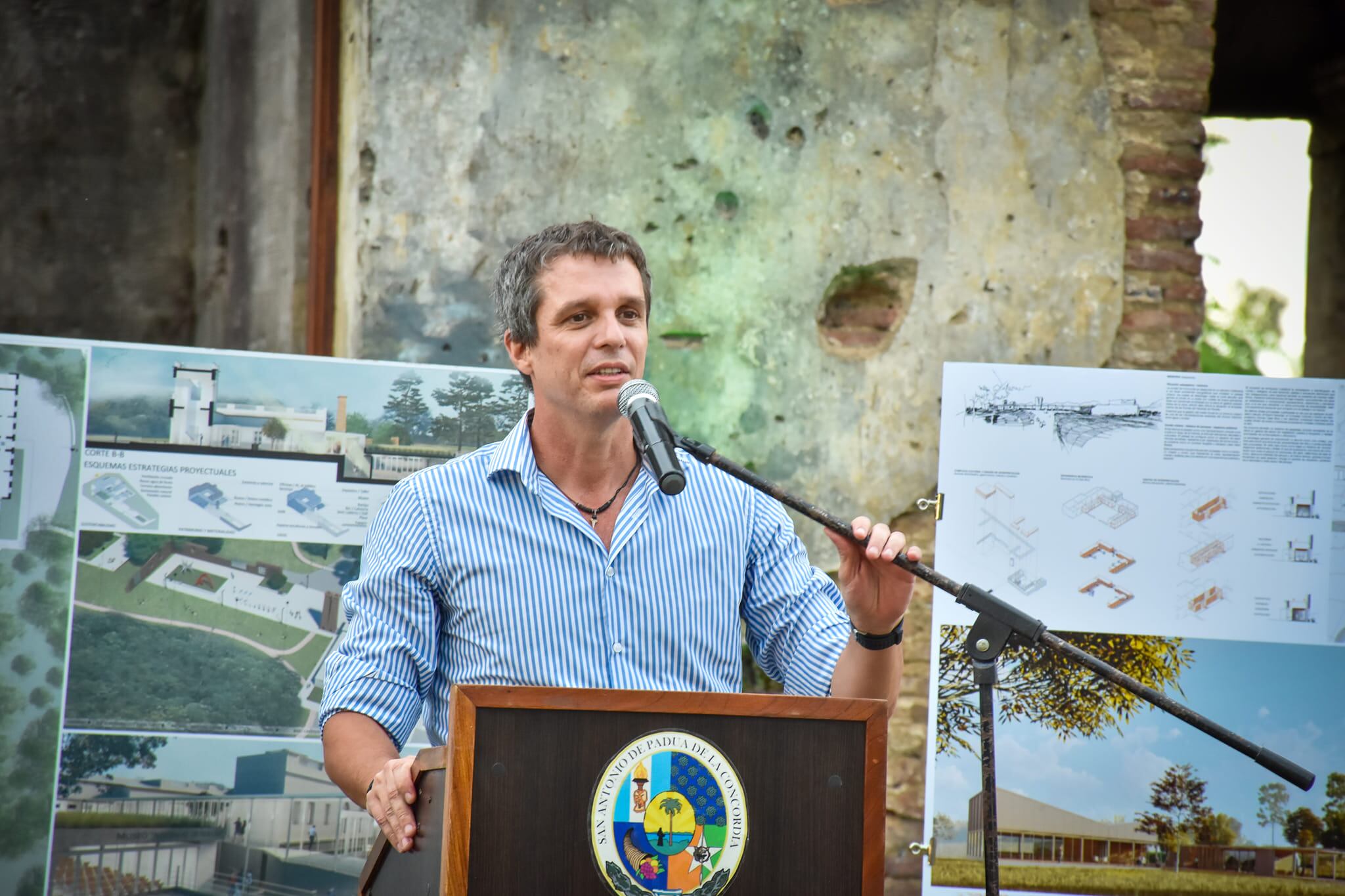 Enrique Cresto, intendente de Concordia