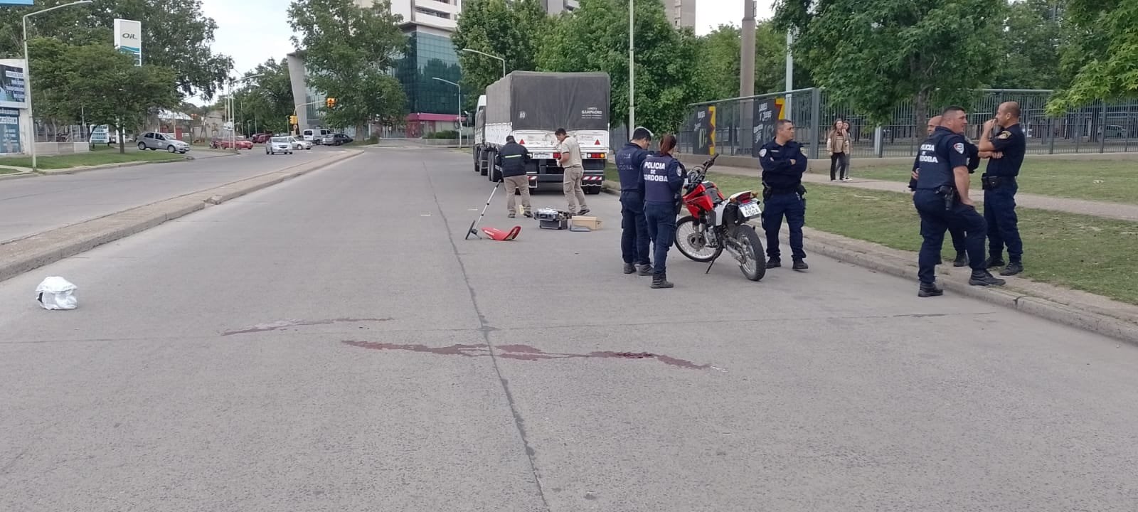 Río Cuarto. La zona donde ocurrió el confuso episodio (Gentileza LV16).