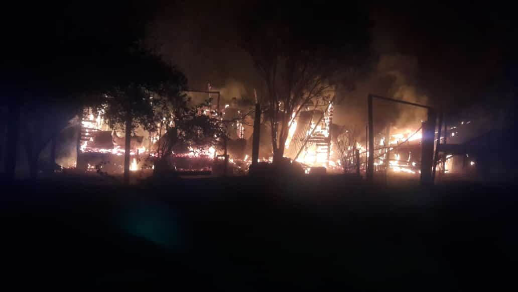 Aún se desconocen las causas del incendio.