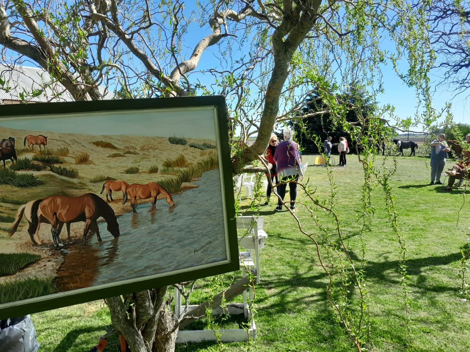 Cultura presente en el 1er homenaje al caballo argentino