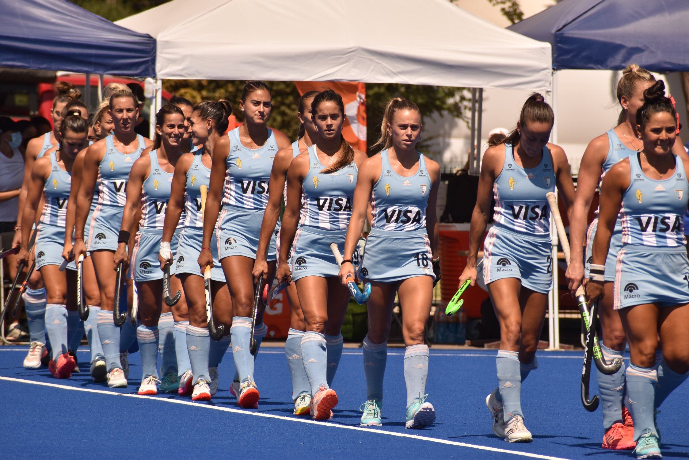 Delfina Thomé, de Las Leonas campeonas y con camino mundialista.