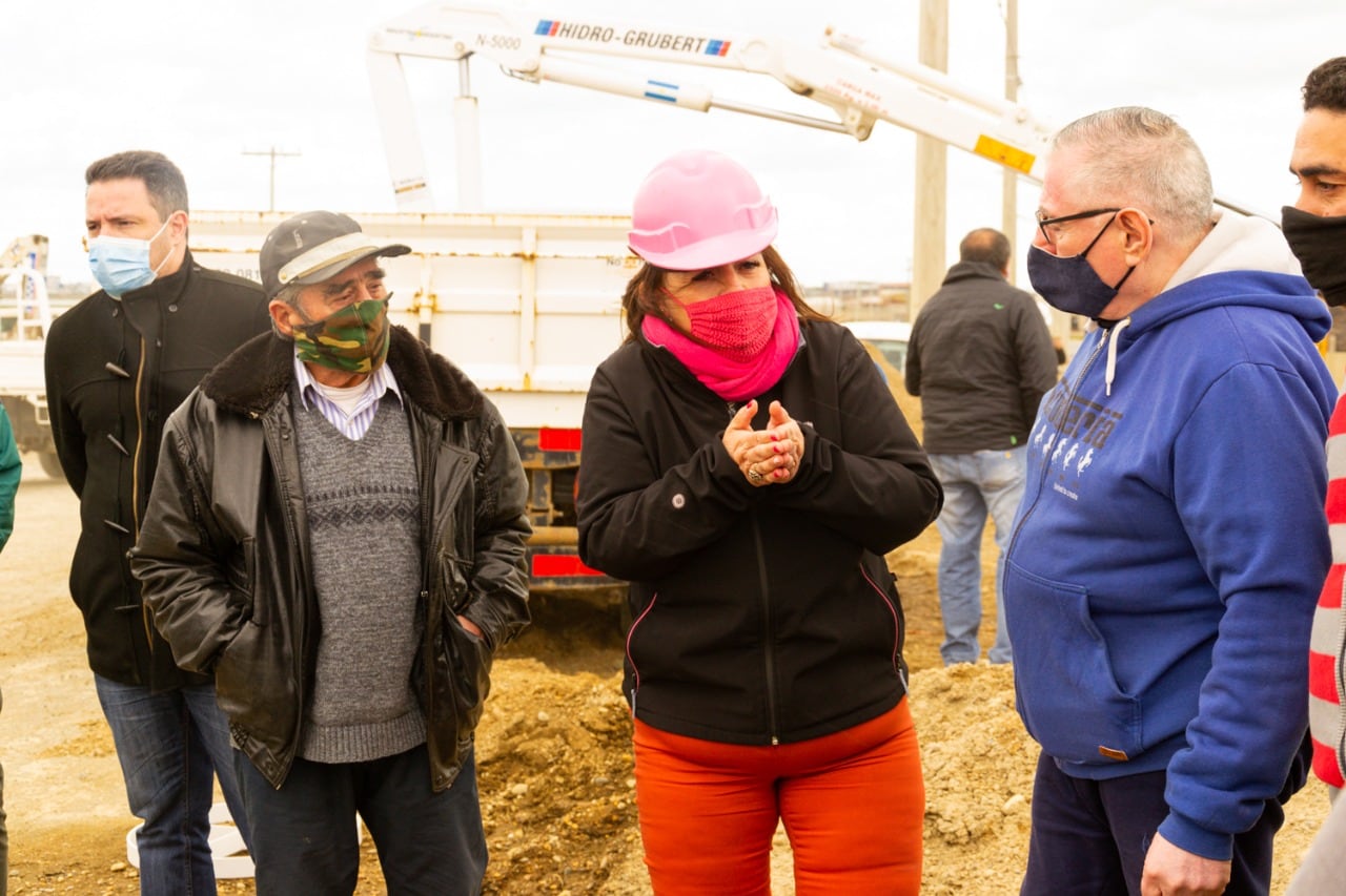 El Gobierno inauguró las obras de gas en el B° Mirador.