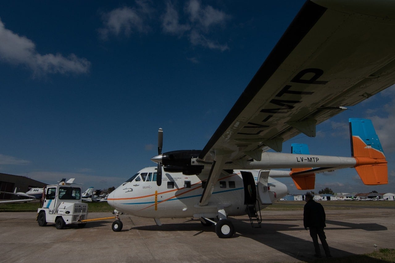 El Arava se encuentra en Buenos Aires para su reparación y service