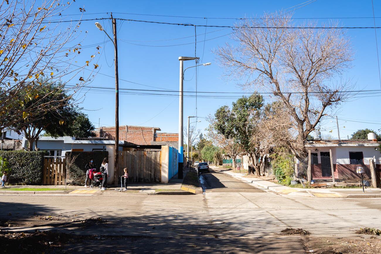 El mismo sector, tras las obras de urbanización. / Gobierno de Córdoba