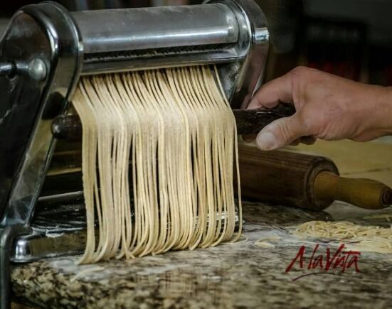 Las pastas del bodegón ubicado en el Camino del Cuadrado.