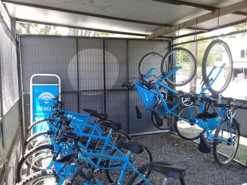 Préstamo de bicicletas en Villa Giardino.