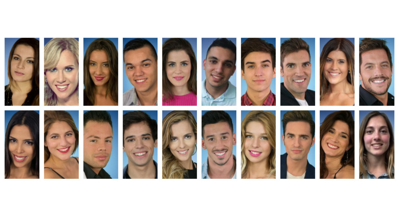 Los participantes de Gran Hermano 2015.