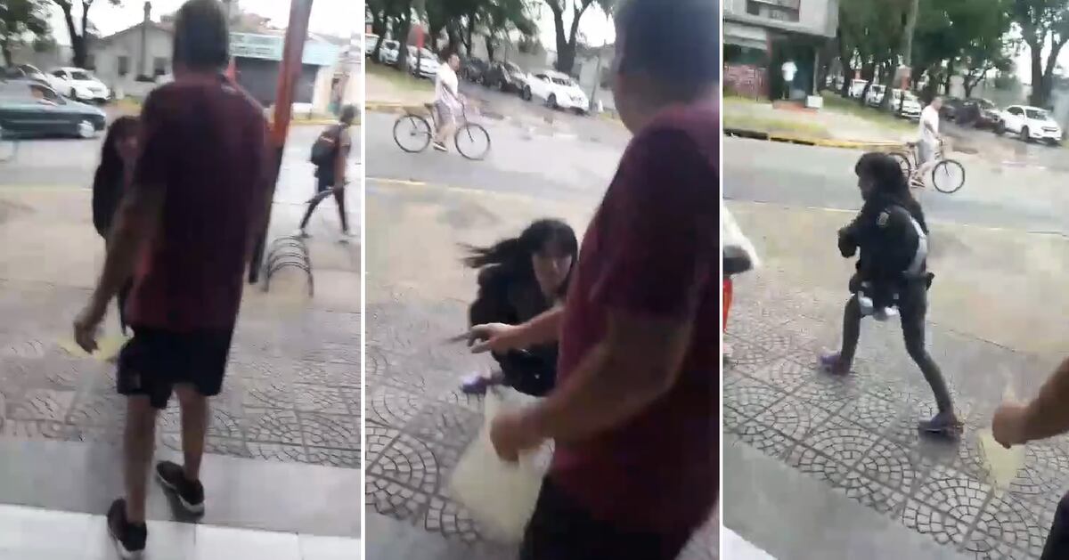 Video: una mechera atacó a cuchillazos a un comerciante en Villa Gobernador Gálvez