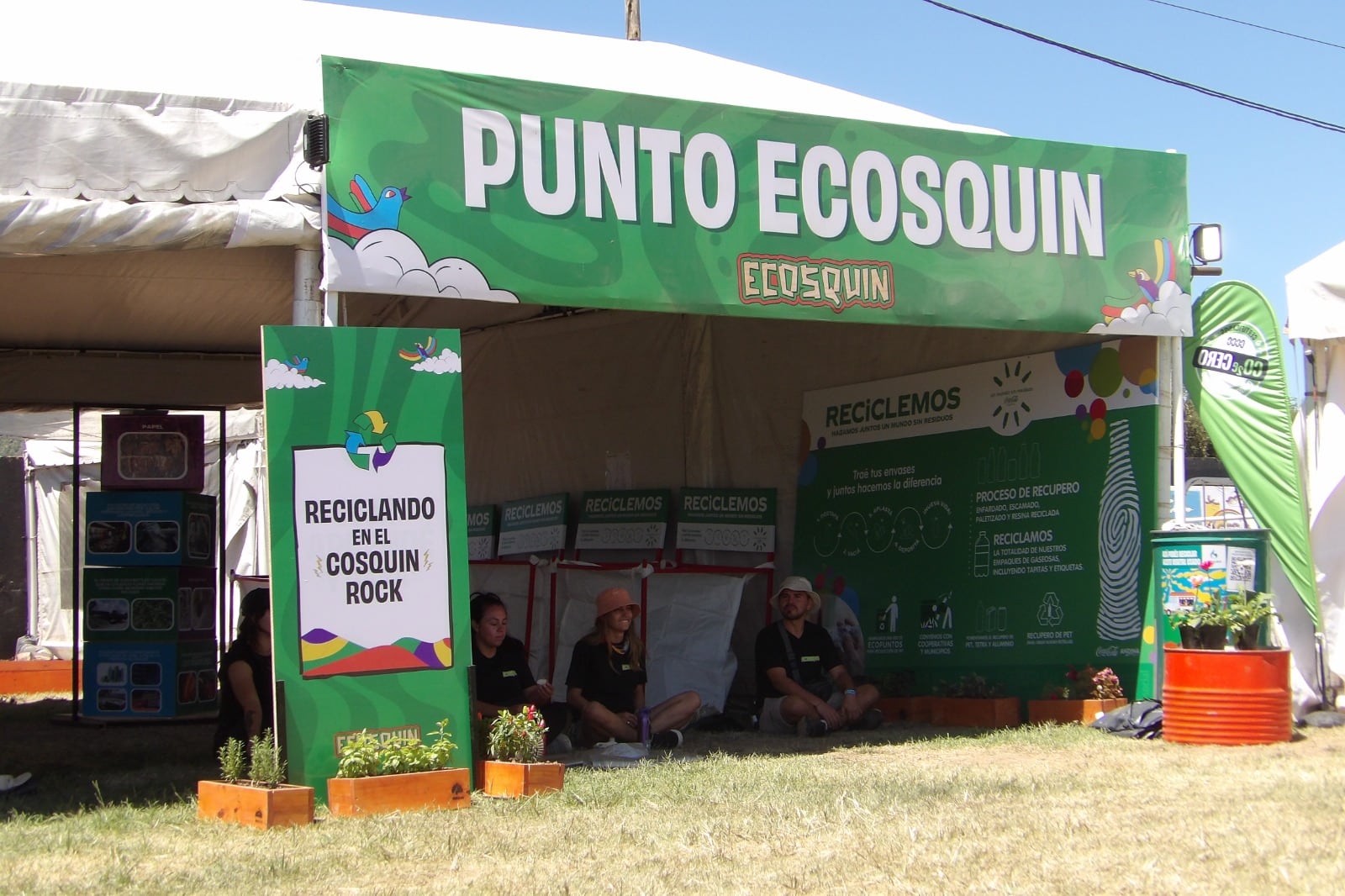 El festival y su fuerte apuesta al cuidado del medio ambiente.